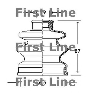 FIRST LINE fcb2029 -  Пыльник, приводной вал